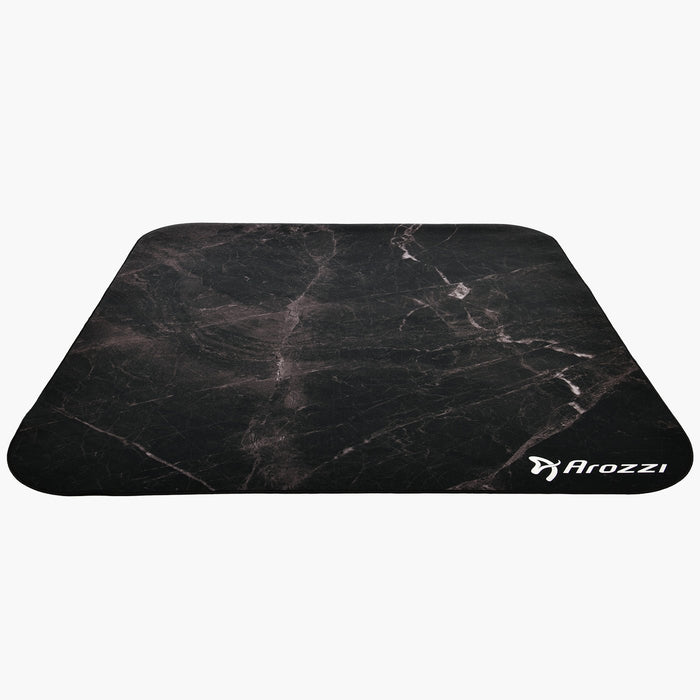 EAN 850047390875 - Arozzi Zona Round Floor Pad Negro, Color mármol Microfibra, Caucho imagen 1