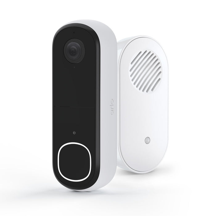 EAN 193108146753 - Arlo Essential 2 Video Doorbell 2K With Chime V2 BNDL Negro, Blanco imagen 3