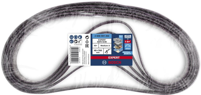 EAN 4059952572246 - Bosch N470 Metal, Pintura, Acero inoxidable, Acero Banda de lijado imagen 2