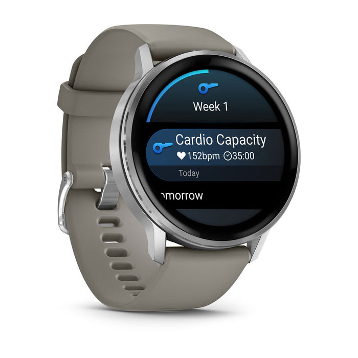 EAN 0753759342883 - Garmin Venu 4 3,56 cm (1.4") AMOLED 45 mm Digital 454 x 454 Pixeles Pantalla táctil Plata Wifi GPS (satél imagen 3