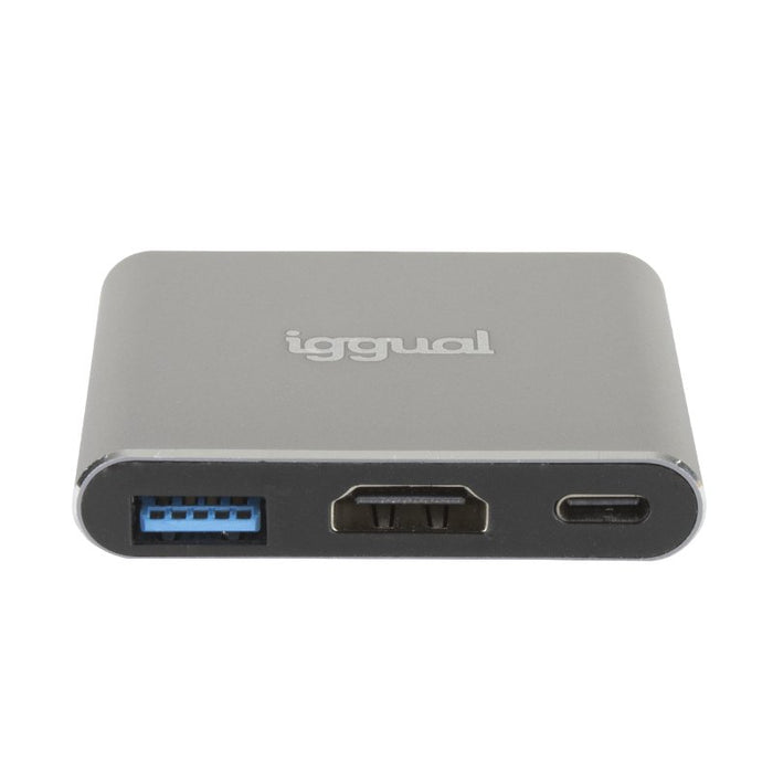 EAN 8435364318461 - iggual IGG318461 base para portátil y replicador de puertos USB 3.2 Gen 1 (3.1 Gen 1) Type-C Negro imagen 14