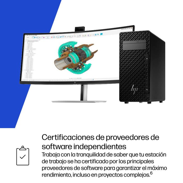 EAN 199251561597 - HP Z2 Tower G1i Wolf Pro Security Edition Intel Core Ultra 7 265 32 GB DDR5-SDRAM 1 TB SSD NVIDIA RTX A100 imagen 9