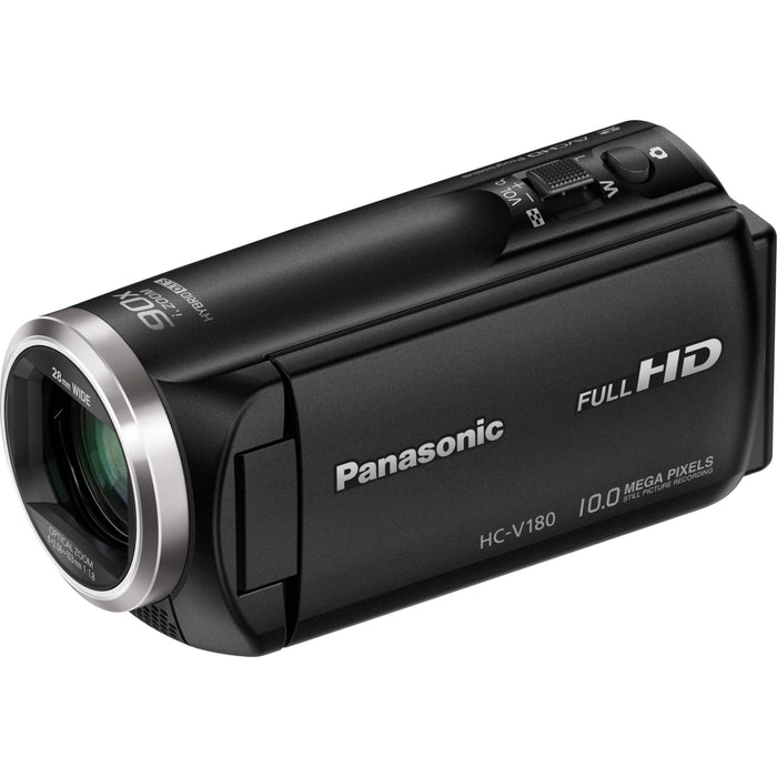 EAN 5025232836772 - Panasonic HC-V180EG-K soporte de videocámara Videocámara manual 2,51 MP MOS BSI Full HD Negro imagen 3