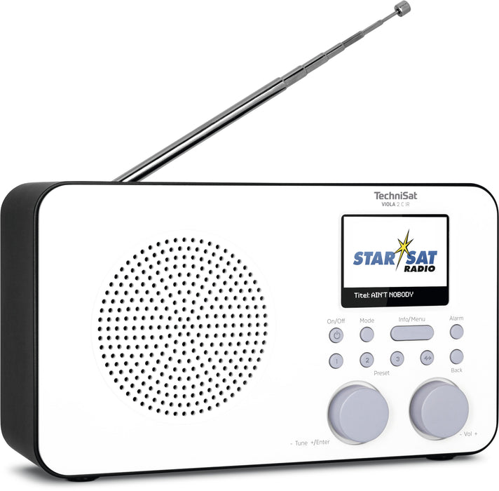 EAN 4019588109339 - TechniSat VIOLA 2 C IR Internet Analógico y digital Negro, Blanco imagen 2