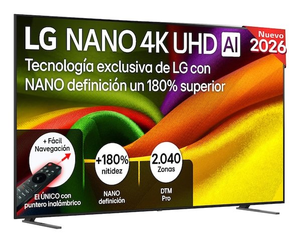 EAN 8806096843246 - LG NANO 4K UHD AI 98NU900B6LB 2,49 m (98") 4K Ultra HD Smart TV Wifi Negro imagen 2