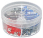 EAN 4003773082477 - Knipex 97 99 908 pasacables Negro, Azul, Rojo, Plata, Amarillo 18 9 cm imagen 1
