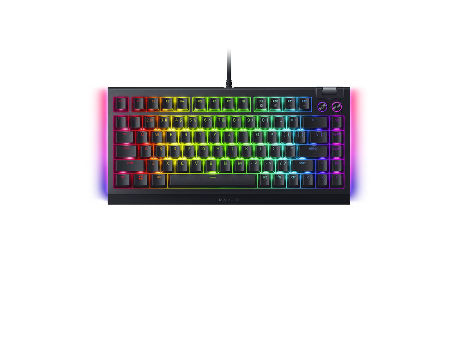 EAN 8887910072974 - Razer BlackWidow V4 75% teclado Juego USB QWERTY Inglés de EE. UU. Negro imagen 11
