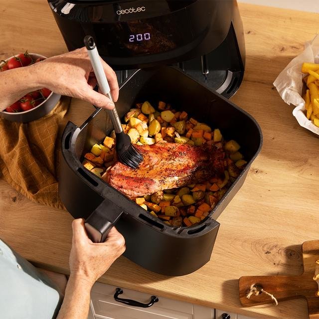 EAN 8435484049948 - Cecotec Cecofry Absolute 7600 Sencillo 7,6 L Independiente 2000 W Freidora de aire caliente Negro imagen 10