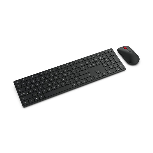 EAN 0195892125150 - Lenovo 4X31S04814 teclado Ratón incluido Oficina RF Wireless + Bluetooth Alemán Negro imagen 2