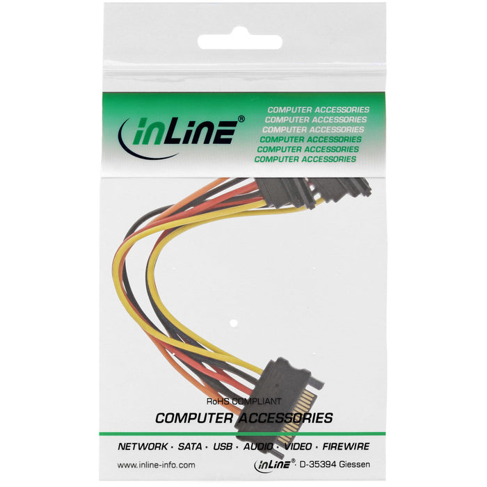 EAN 4043718266159 - InLine 29683Y cable de alimentación interna 0,3 m imagen 2
