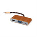EAN 7630049615861 - ROLINE 12.03.3155 base para portátil y replicador de puertos USB 3.2 Gen 1 (3.1 Gen 1) Type-B Negro, Oro, imagen 2