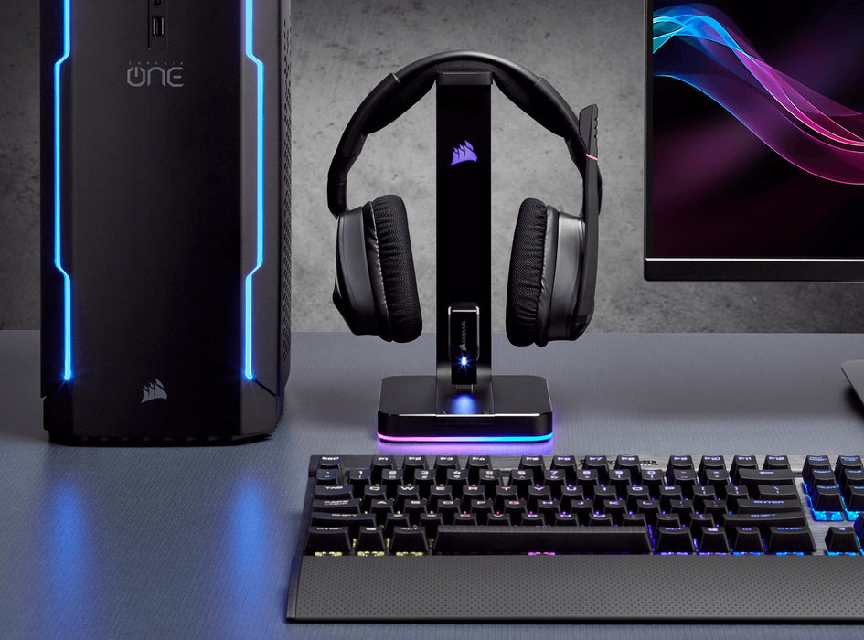 EAN 0843591028950 - Corsair ST100 RGB Premium Soporte para auriculares imagen 11