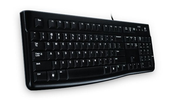 EAN 5099206021358 - Logitech Keyboard K120 for Business teclado USB QWERTZ Alemán Negro imagen 1