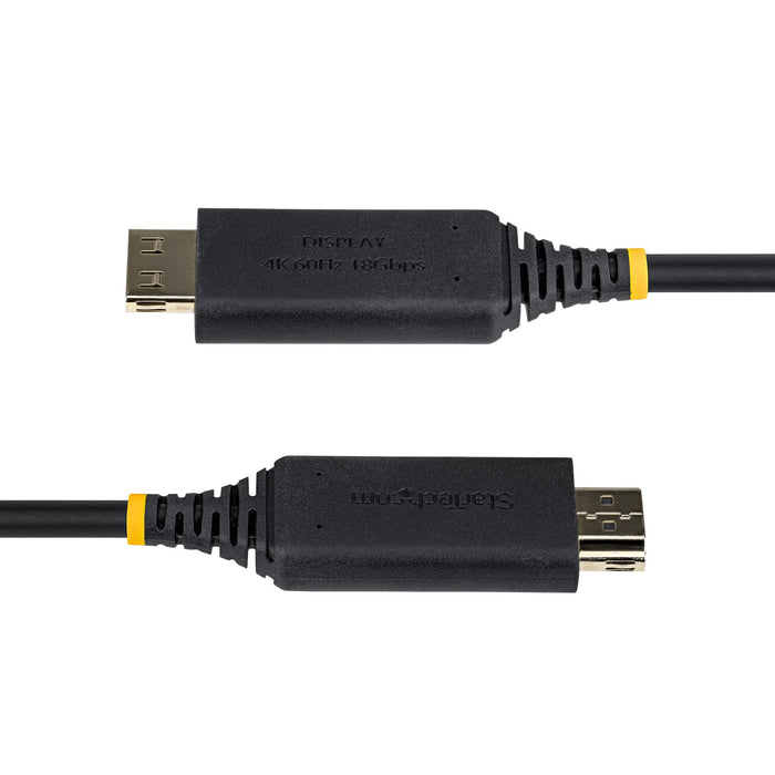 EAN 65030936972 - StarTech.com 1M-USBC-HDMI-4K60-G adaptador de cable de vídeo USB Tipo C HDMI tipo A (Estándar) Negro imagen 8