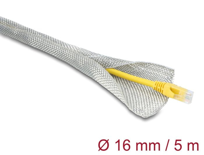 EAN 4043619209934 - DeLOCK 20993 pasacables Plata imagen 1