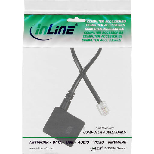 EAN 4043718030903 - InLine 69946 cable telefónico 0,2 m Negro imagen 2