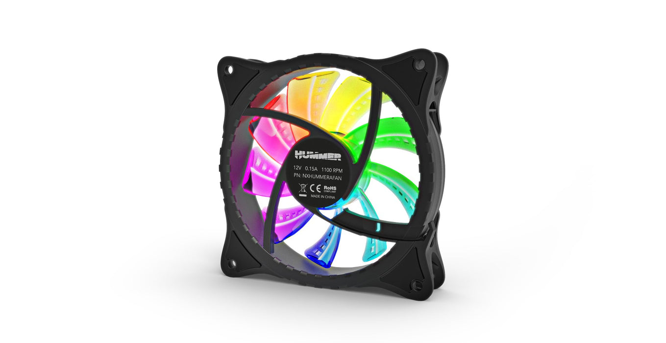 EAN 8436587971709 - NOX A-Fan Carcasa del ordenador Ventilador 12 cm Negro 1 pieza(s) imagen 5