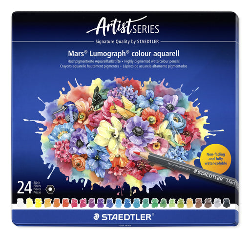 EAN 4007817172803 - Staedtler Mars Lumograph Multicolor 24 pieza(s) imagen 1