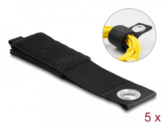 EAN 4043619195671 - DeLOCK 19567 velcro Poliéster 5 pieza(s) imagen 2