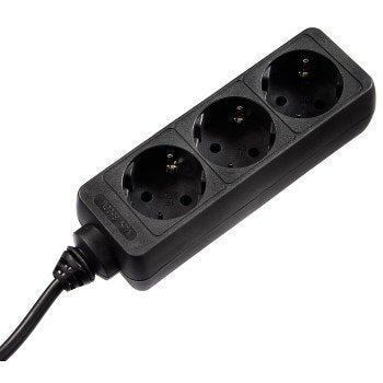 EAN 4007249303912 - Hama 0003039 limitador de tensión Negro 3 salidas AC 230 V 1,4 m imagen 1
