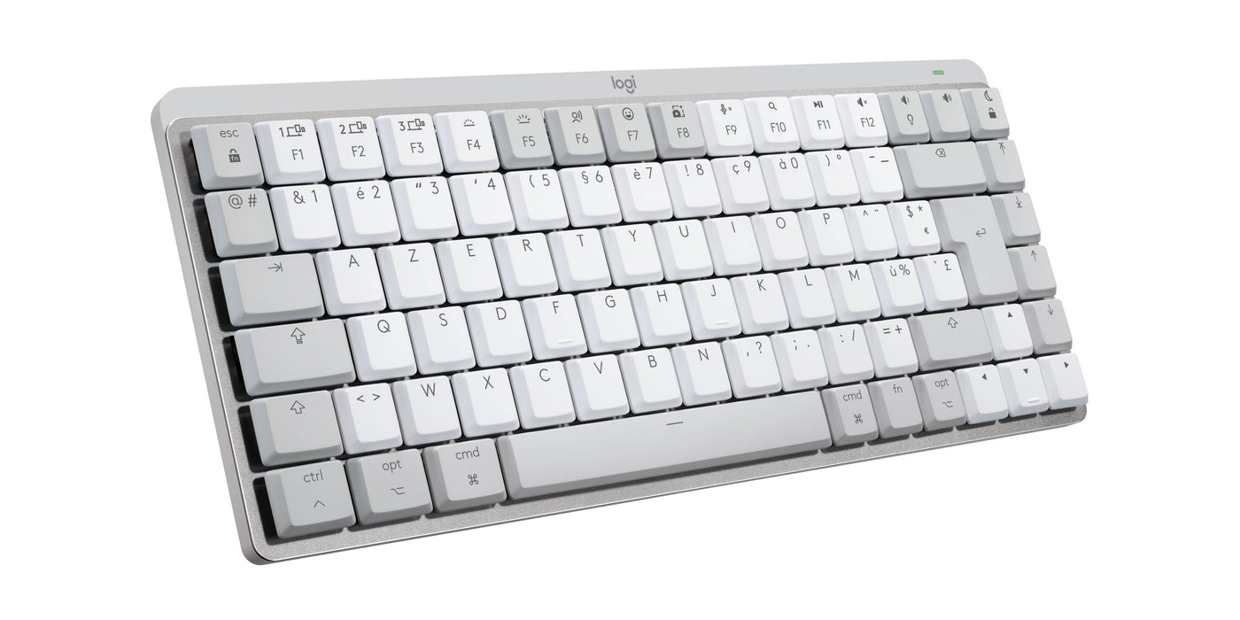 EAN 5099206103269 - Logitech Master MX Mechanical Mini for Mac teclado Oficina RF Wireless + Bluetooth AZERTY Francés Gris imagen 1