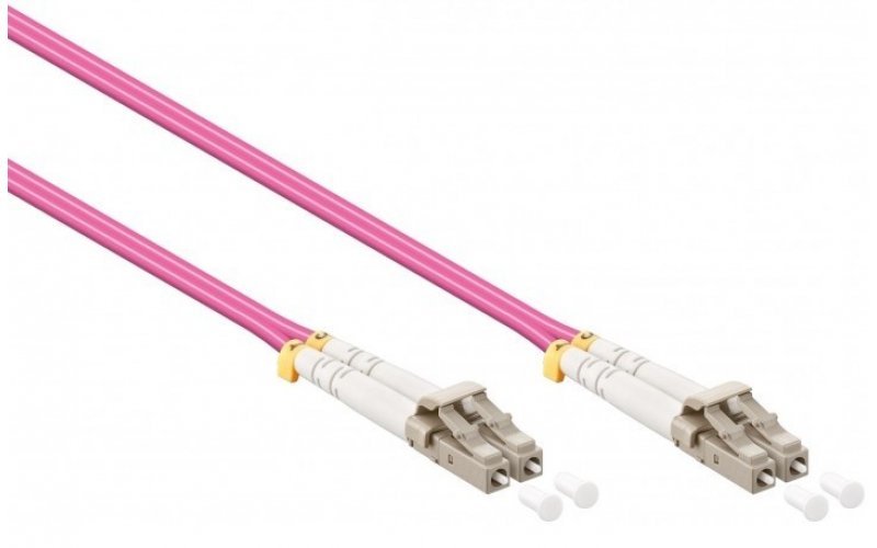 EAN 5705585207596 - Mercodan 40400027 Cable de fibra óptica e InfiniBand 7 m LC Gris, Violeta, Blanco imagen 1