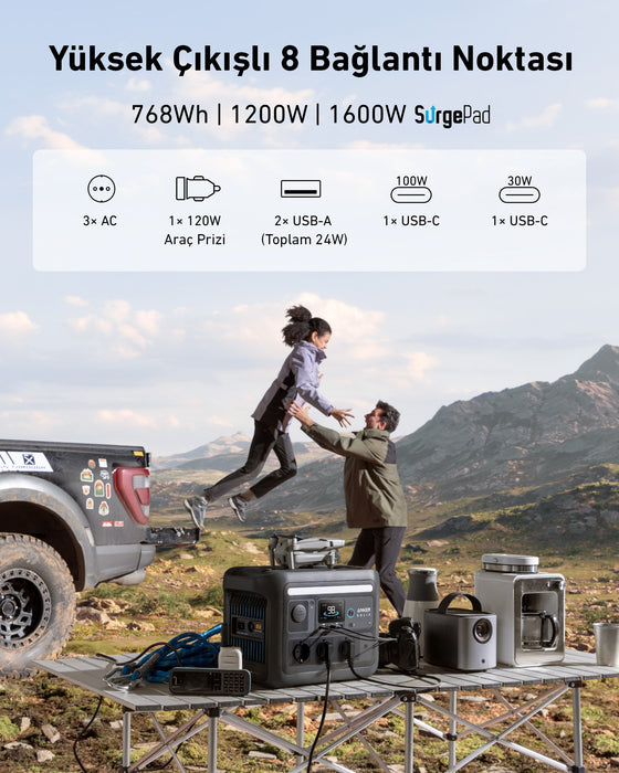 EAN 0194644187774 - Anker Solix C800X estación de energía portátil 8 1200 W imagen 7