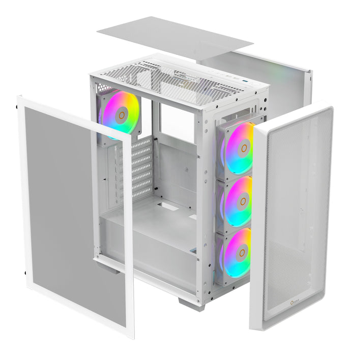 EAN 6977414881706 - Ocypus Gamma C60 ARGB Midi Tower Blanco imagen 8