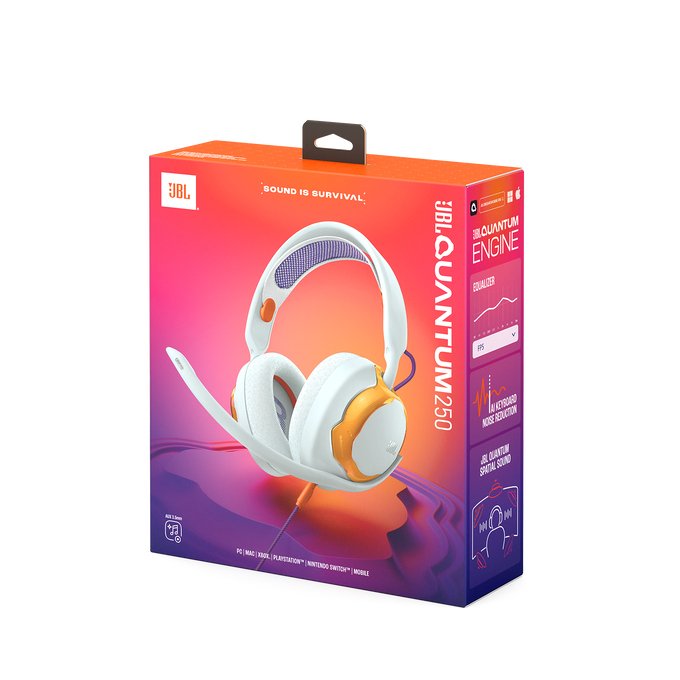 EAN 1200130030413 - JBL Quantum 250 Auriculares Alámbrico Diadema Juego Verde azulado imagen 8