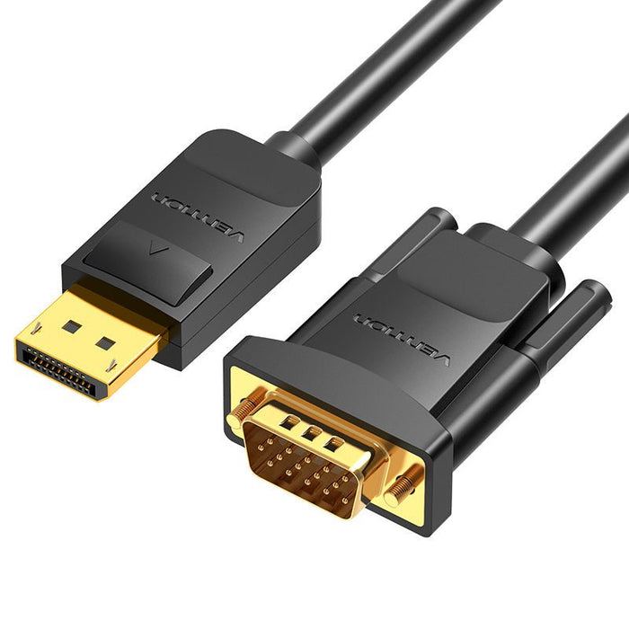 EAN 6922794746787 - Vention DisplayPort VGA kabelis 3 m ventiliacijos HBLBI (juodas) imagen 1