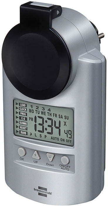 EAN 4007123192021 - Brennenstuhl Primera-Line Weekly Timer DT IP 44 Plata imagen 1