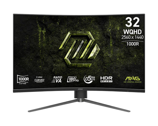 EAN 4711377350921 - MSI MAG 325CQPF E18 pantalla para PC 80 cm (31.5") 2560 x 1440 Pixeles Wide Quad HD Negro imagen 1