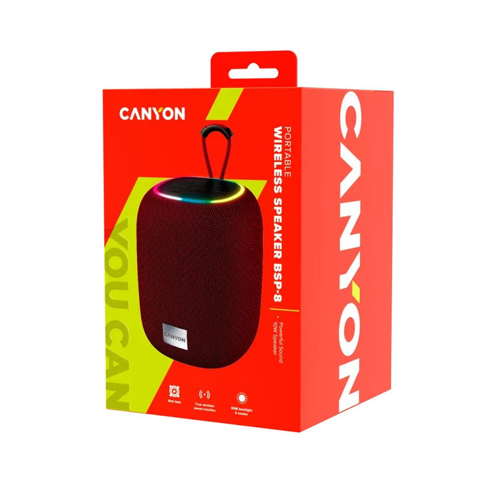 EAN 5291485010041 - Canyon BSP-8 Altavoz monofónico portátil Borgoña imagen 5