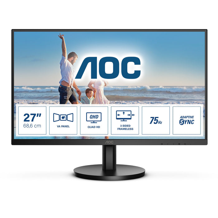 EAN 4038986180429 - AOC Q27B3MA pantalla para PC 68,6 cm (27") 2560 x 1440 Pixeles Quad HD LED Negro imagen 1
