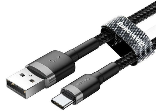 EAN 6953156278189 - Baseus Cafule cable USB USB 2.0 0,5 m USB A USB C 0,48 Gbit/s Negro imagen 2
