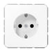 EAN 4011377061224 - JUNG CD 1520 BFKI WW caja de tomacorriente Tipo F Blanco imagen 1
