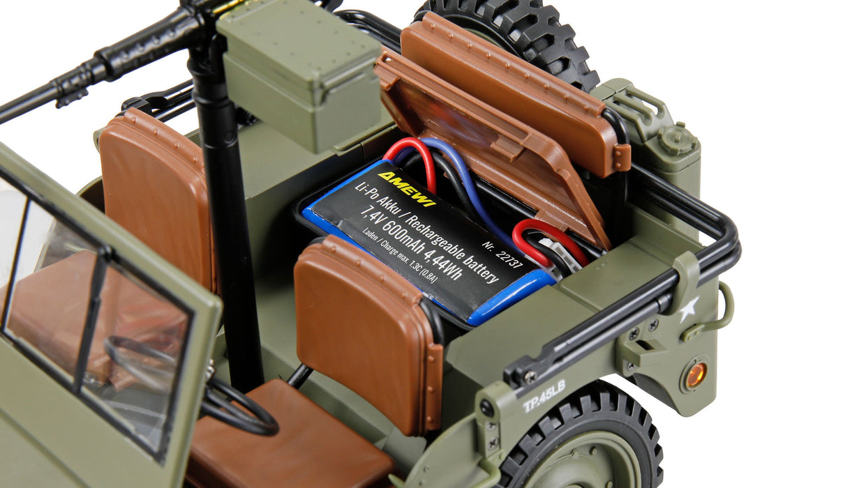 EAN 4262500346392 - Amewi 22737 modelo controlado por radio Camión oruga Motor eléctrico 1:14 imagen 10