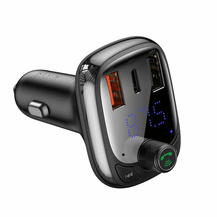EAN 6932172626983 - Baseus CCMT000101 transmisor FM 87,5 - 108 MHz Bluetooth Negro imagen 3