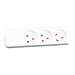 EAN 5714590001150 - Garbot Z66000107-PA01 base múltiple 3 salidas AC Interior Blanco imagen 1