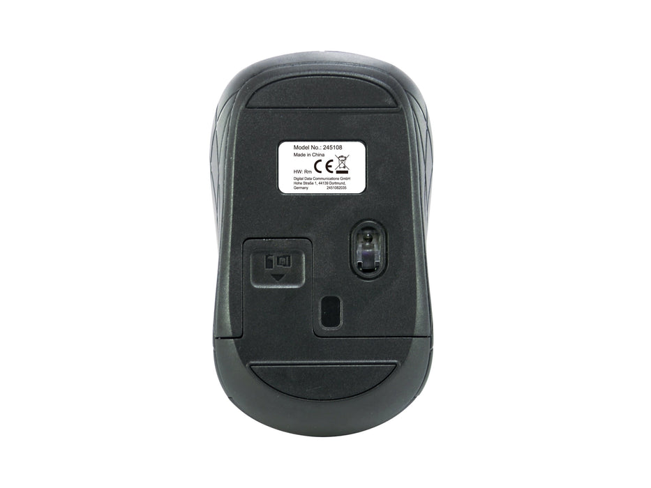 EAN 4015867223826 - Equip 245108 ratón Viajes Ambidextro RF inalámbrico Óptico 1600 DPI imagen 2