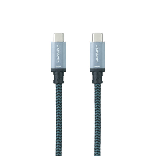 EAN 8433281012509 - Nanocable 10.01.4101-COMB cable USB USB 3.2 Gen 2 (3.1 Gen 2) USB C Negro, Gris imagen 2