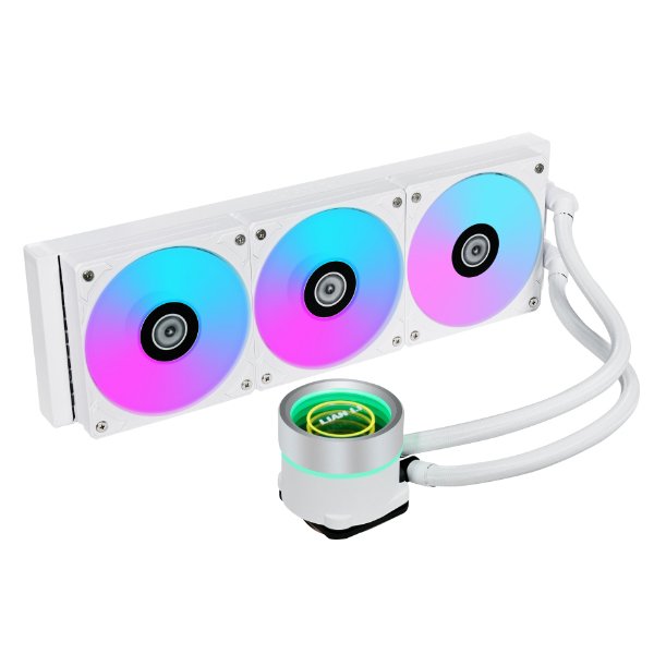 EAN 4718466013514 - Lian Li GA II TRINITY Carcasa del ordenador Sistema de refrigeración líquida todo en uno 12 cm Blanco 1 p imagen 1
