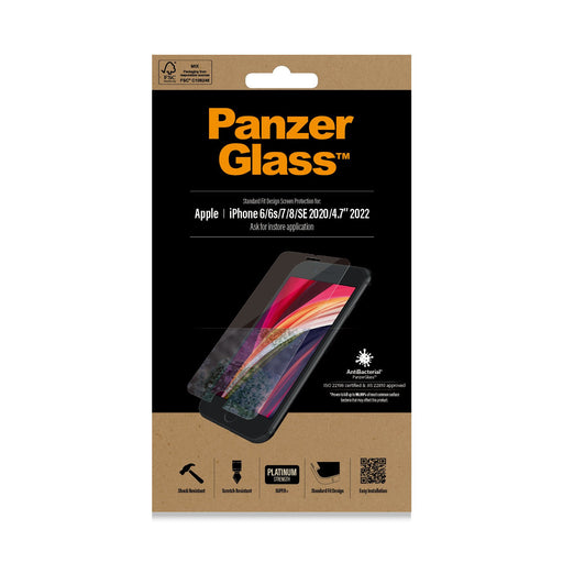 EAN 5711724026843 - PanzerGlass ® Screen Protector iPhone 8 | 7 | 6s | 6 | SE (2020/2022) | Standard Fit Protector de pantall imagen 2