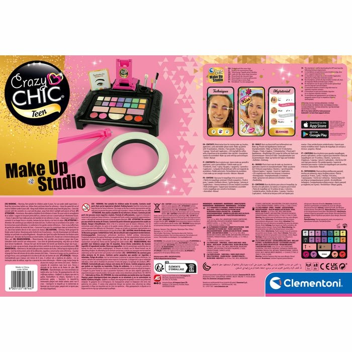 EAN 8005125187447 - Clementoni Make-up Artist imagen 3