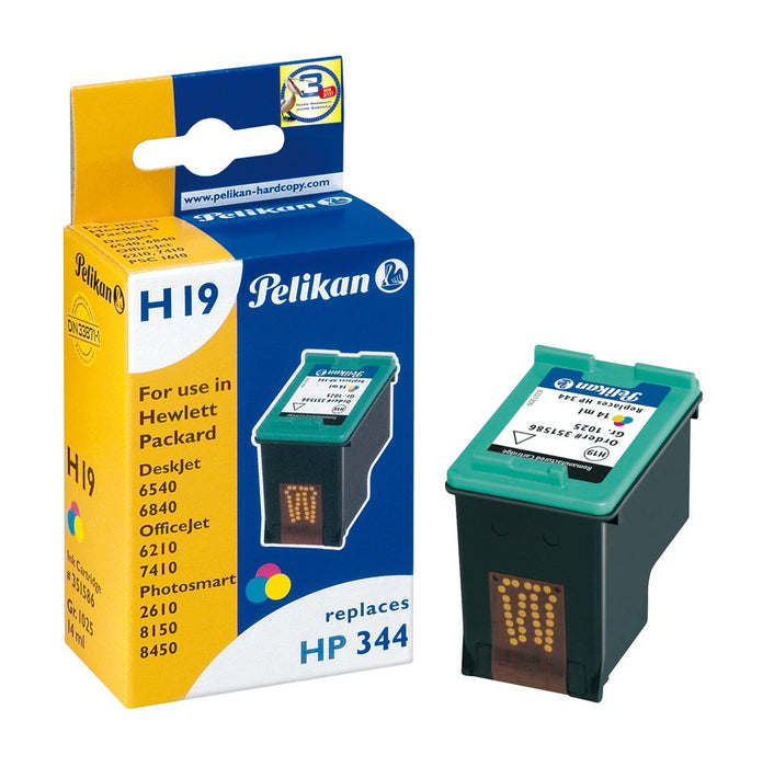 EAN 4018474351586 - Pelikan H19 cartucho de tinta 1 pieza(s) Cian, Magenta, Amarillo imagen 1