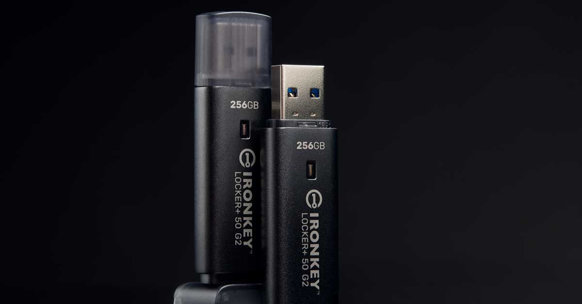 EAN 0740617353631 - Kingston Technology IronKey Locker+ 50 G2 unidad flash USB USB tipo A 3.2 Gen 1 (3.1 Gen 1) Negro imagen 10