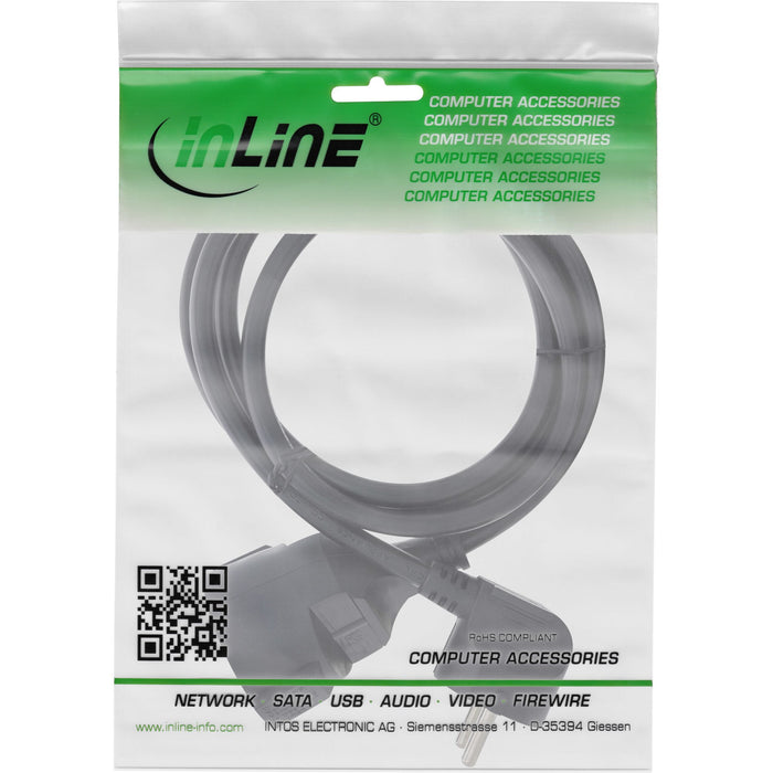 EAN 4043718313235 - InLine 16410S base múltiple 10 m 1 salidas AC Interior Negro imagen 2