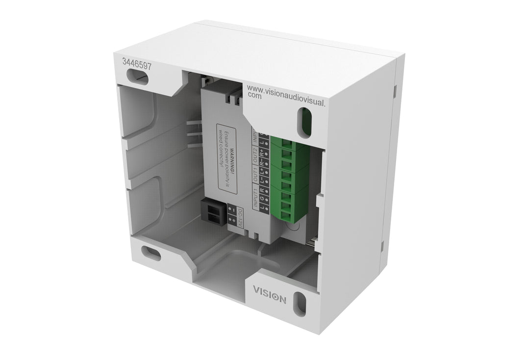 EAN 3446595000006 - Vision TC3-AMP amplificador de audio 2.0 canales Hogar Blanco imagen 3