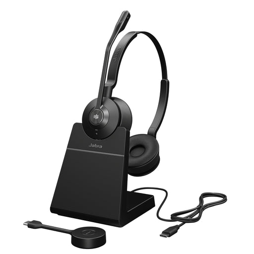 EAN 5706991025729 - Jabra Engage 55 Auriculares Inalámbrico Diadema Oficina/Centro de llamadas Negro, Titanio imagen 1