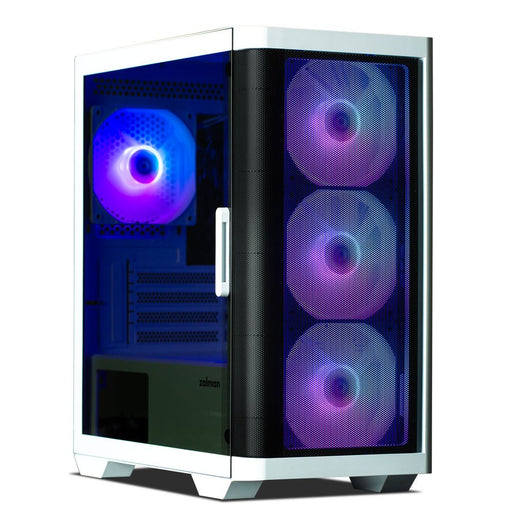 EAN 8809213763410 - Zalman M4 WHITE carcasa de ordenador Mini Tower Negro, Blanco imagen 2